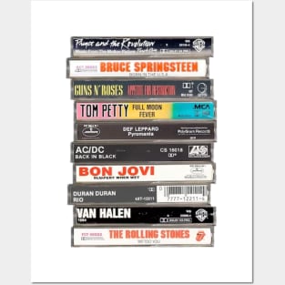 Retro Cassette Tapes Posters and Art